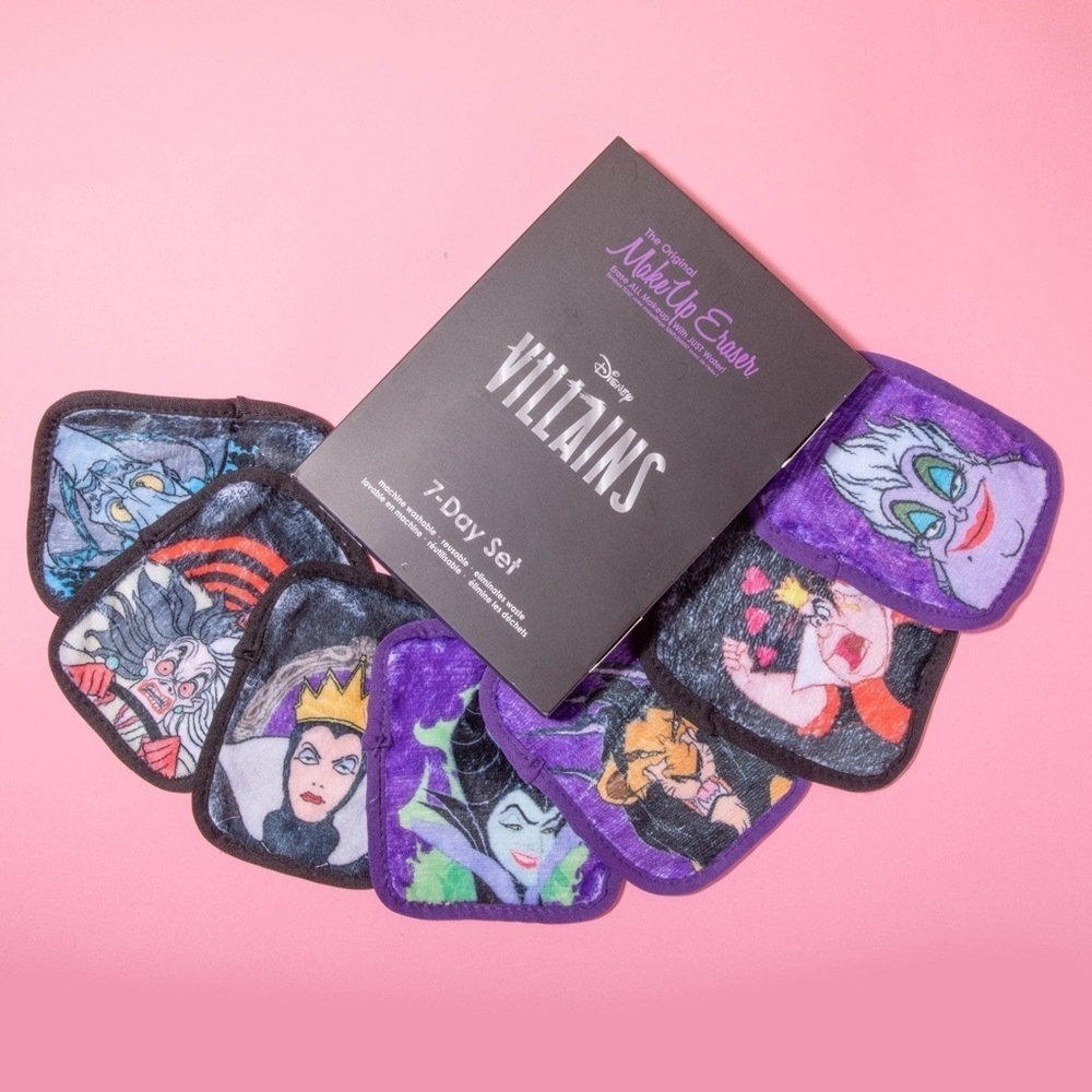 makeup eraser disney villains mini set of 7